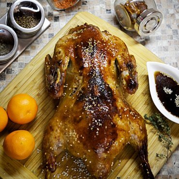 Chinese Roast Tangerine-Soy Marinade Duck
