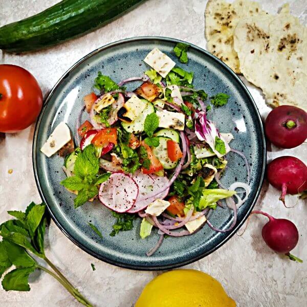 Lebanese Fattoush Salad