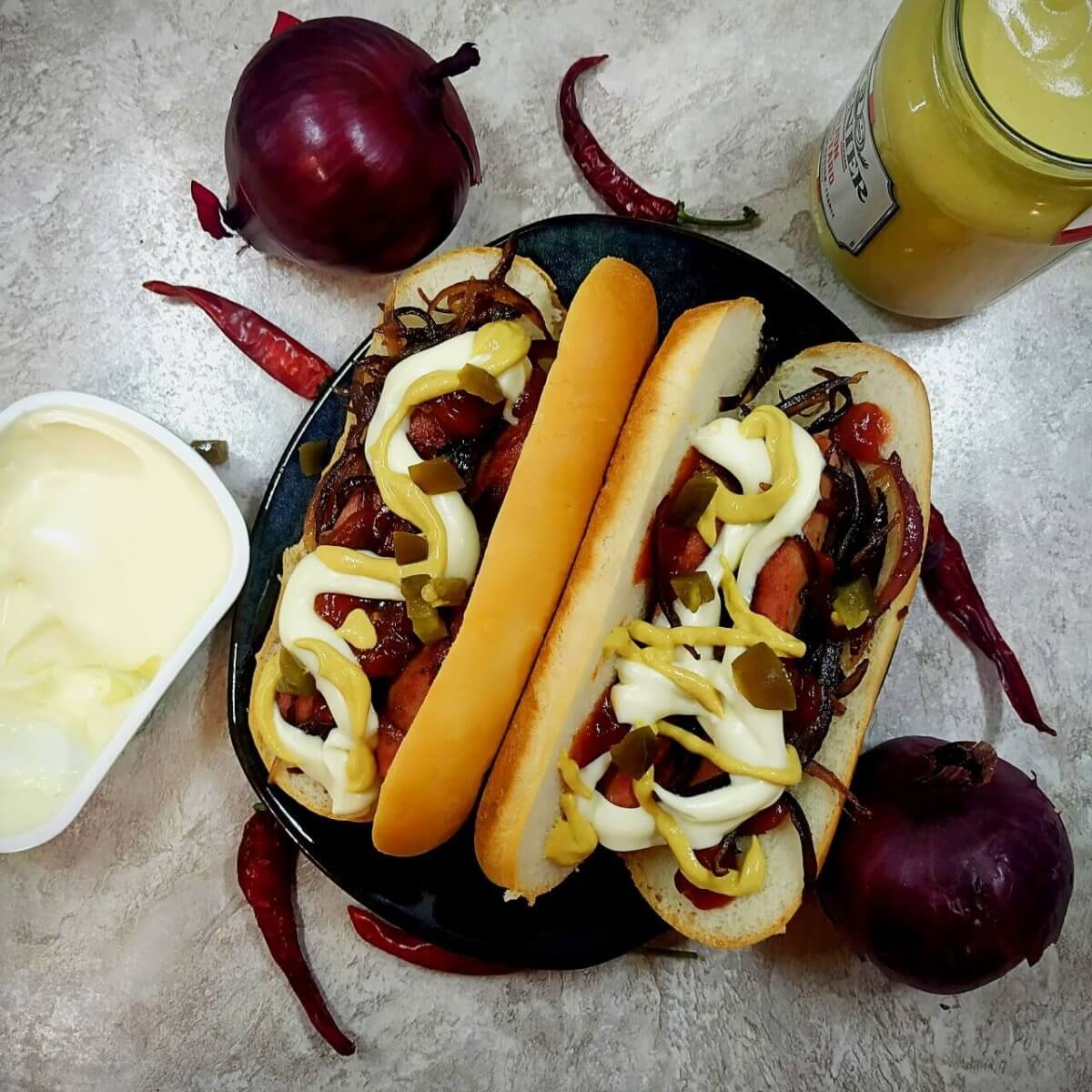 Seattle-Style Hot Dog
