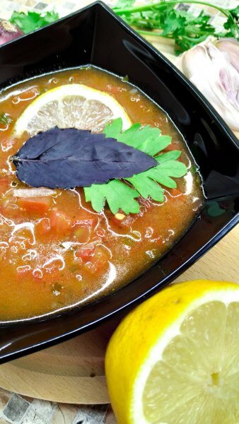 Spiced North African Tomato Soup from cook4yourself.com