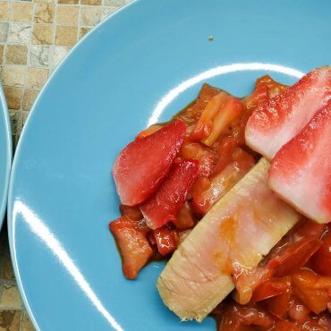 Tuna Strawberry sauce recipe